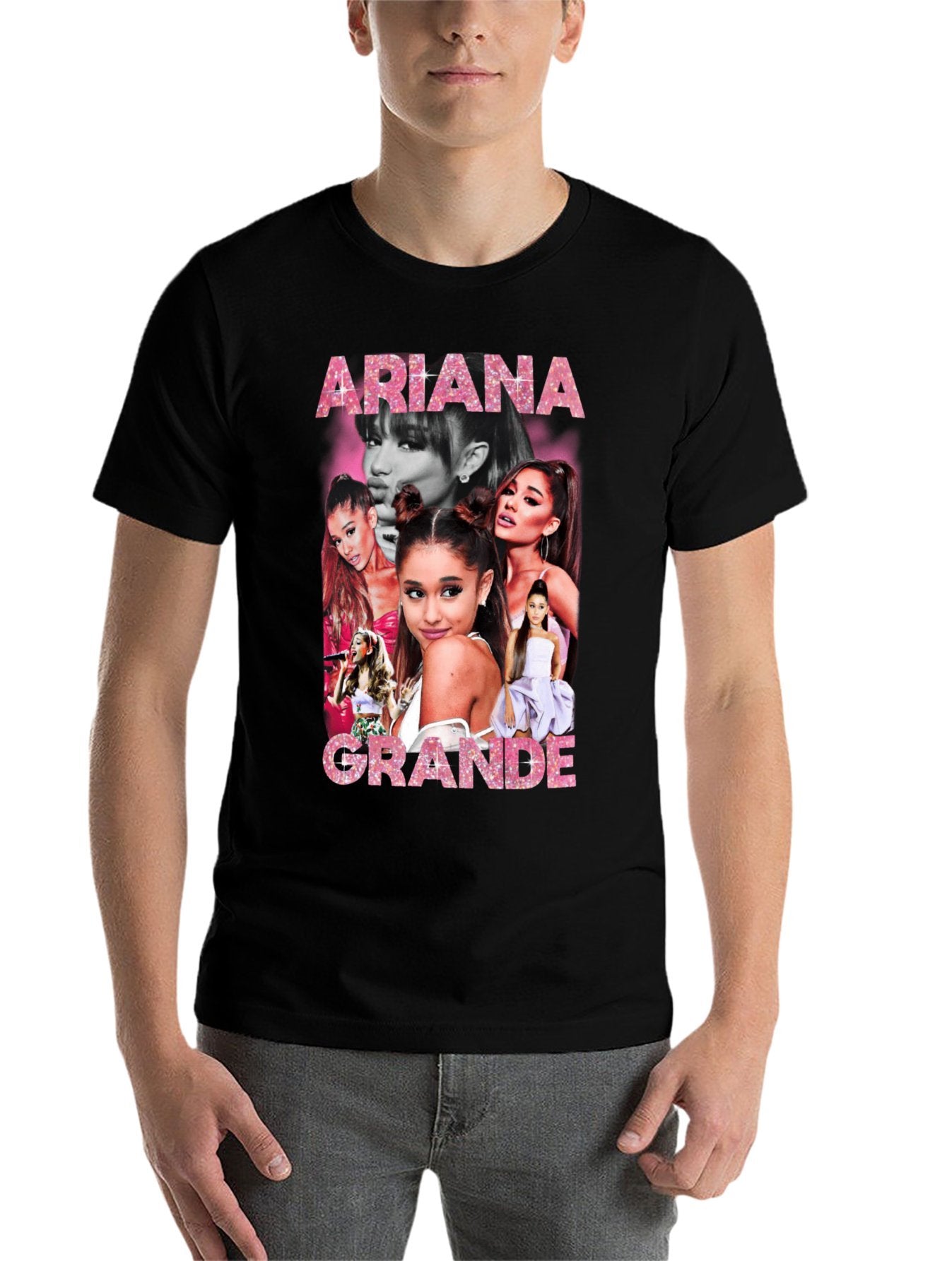 Music Unisex Cotton T-Shirt with Front Heat Transfer Print Xbb950un77wk