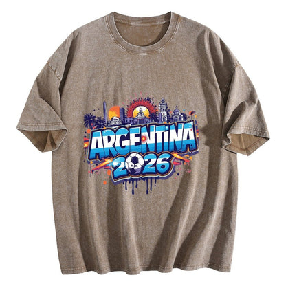 2026 World Cup Cotton T-Shirt Argentina