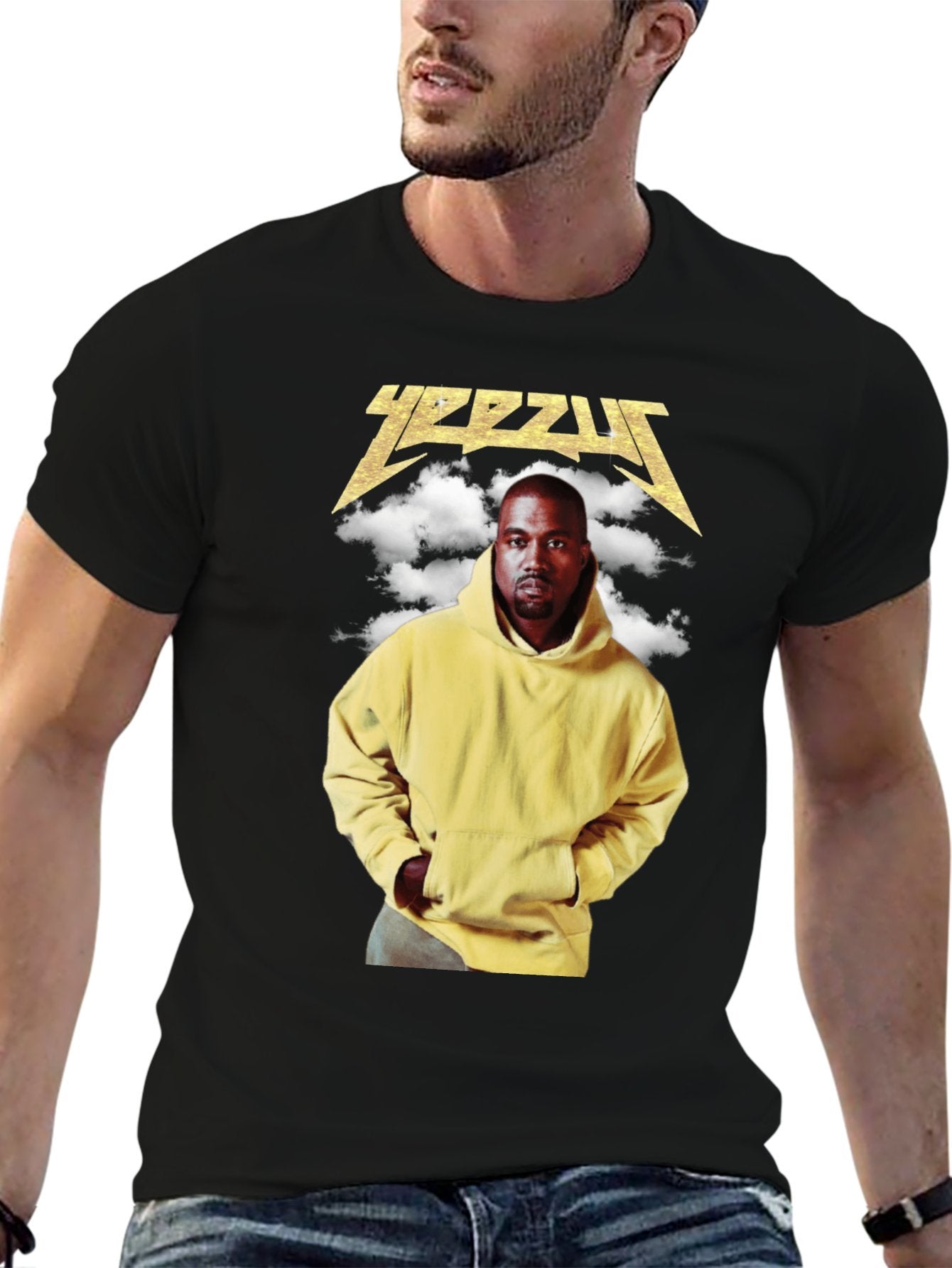 Music Unisex Cotton T-Shirt with Front Heat Transfer Print Xbbxo2ofpoh0