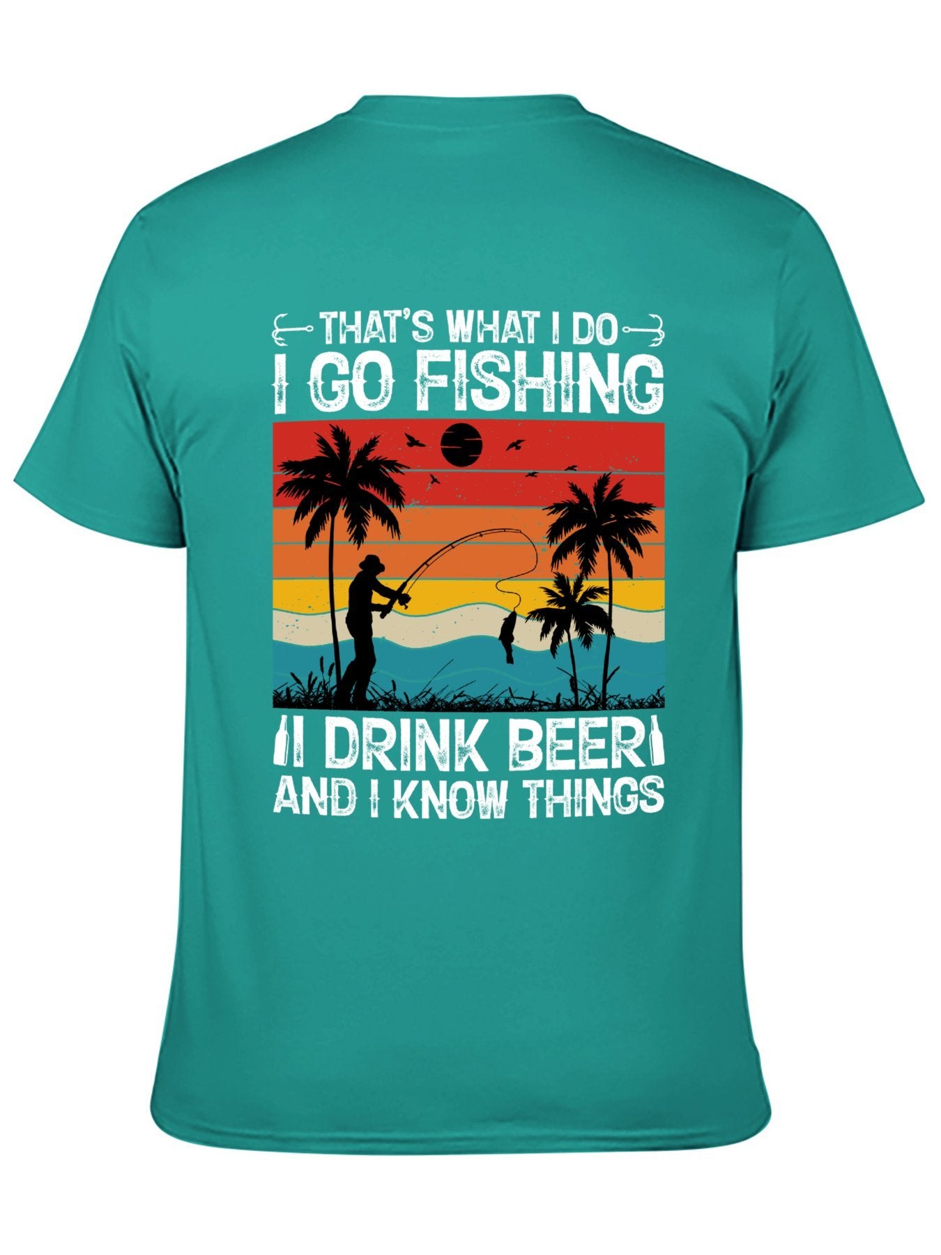 Unisex Cotton T-Shirt with Back Heat Transfer Printxb443db7equq