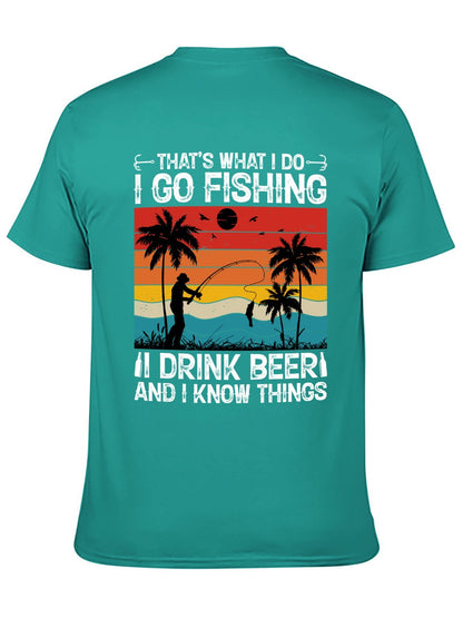 Unisex Cotton T-Shirt with Back Heat Transfer Printxb443db7equq