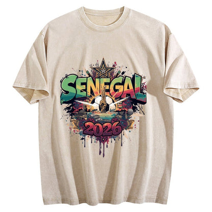 2026 World Cup Cotton T-Shirt Senegal