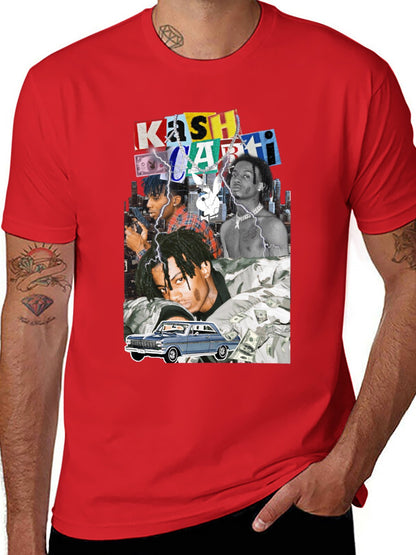 Music Unisex Cotton T-Shirt with Front Heat Transfer Print Xbbxo22yqsr1