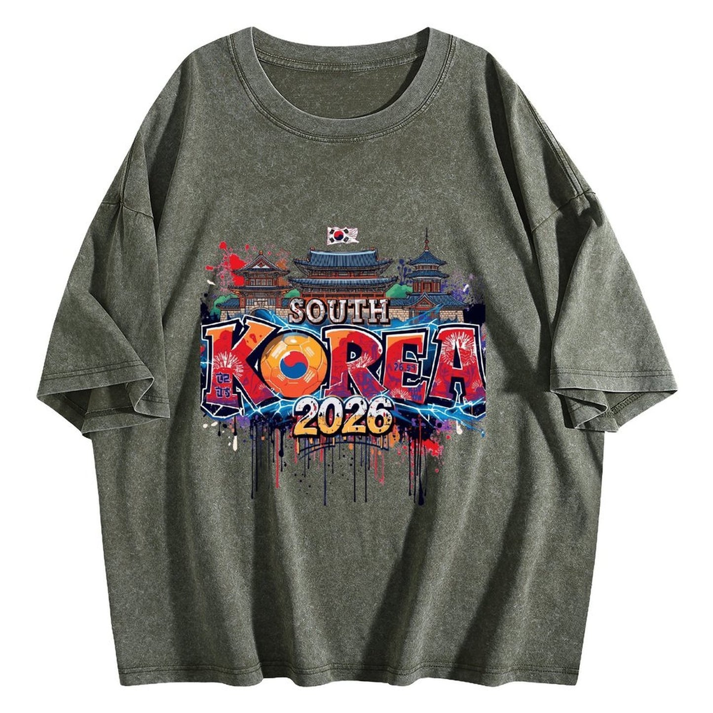 2026 World Cup Cotton T-Shirt Korea
