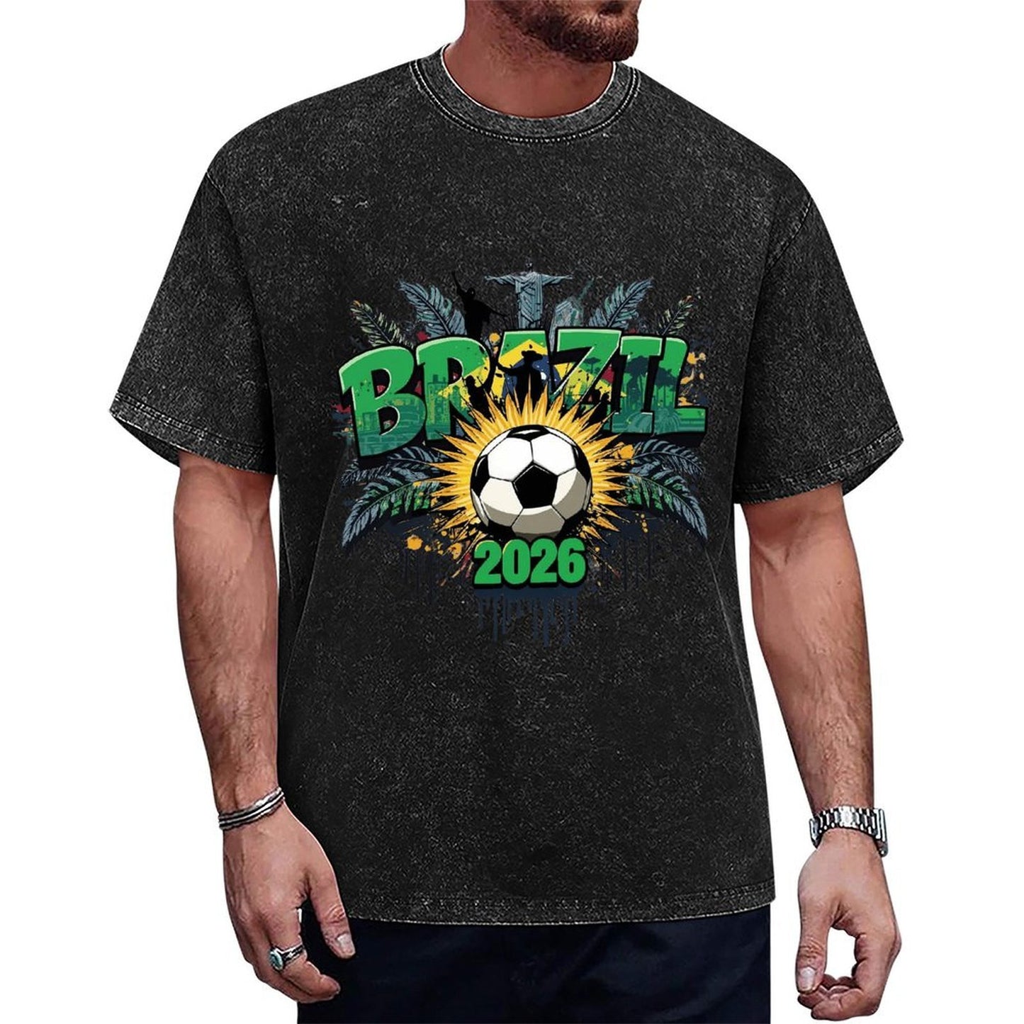 2026 World Cup Cotton T-Shirt Brazil
