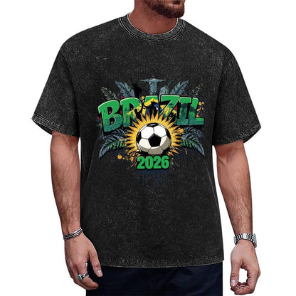 2026 World Cup Cotton T-Shirt Brazil