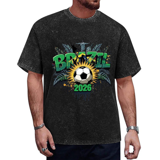 2026 World Cup Cotton T-Shirt Brazil