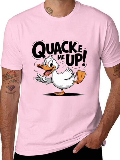 Funny Animals Unisex Cotton T-Shirt with Front Heat Transfer Print Xg2wdskdmg6q