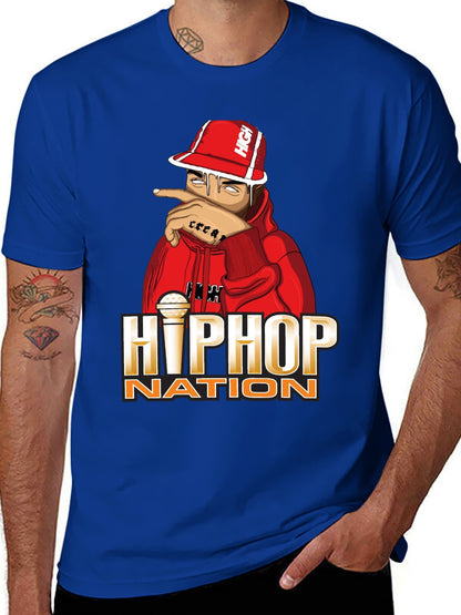 Music Unisex Cotton T-Shirt with Front Heat Transfer Print Xbbxy8xc629k