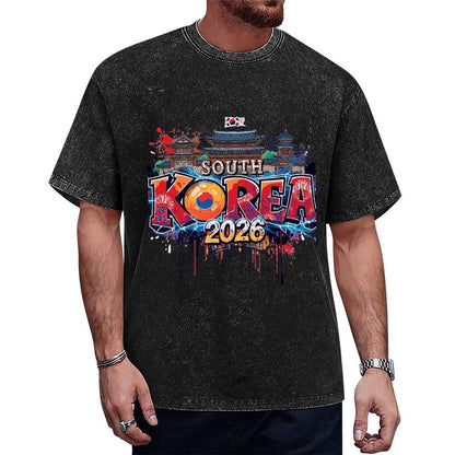 2026 World Cup Cotton T-Shirt Korea