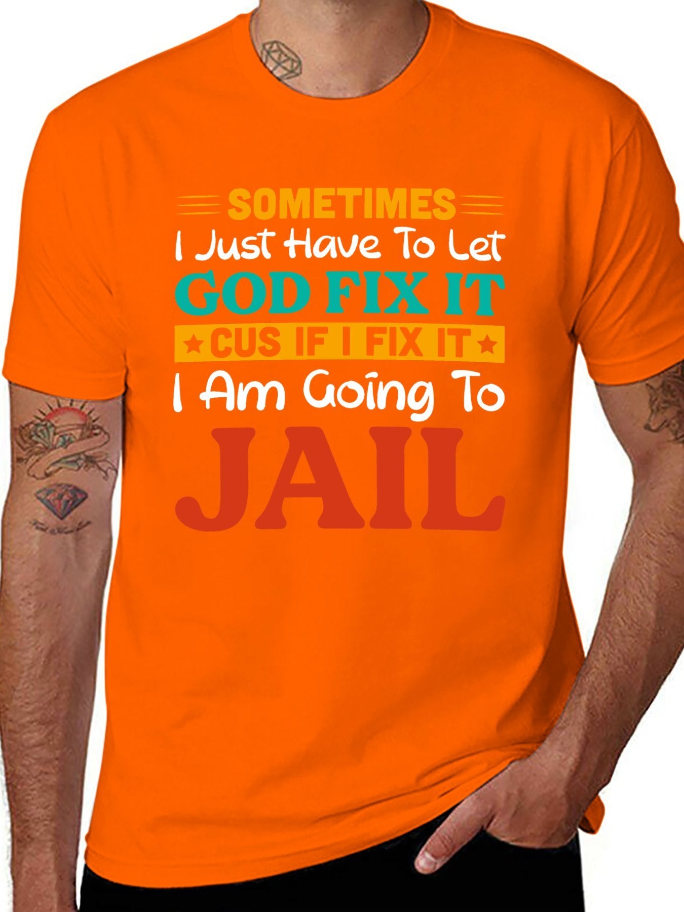 Unisex Cotton T-Shirt with Front Heat Transfer Printxb4v2ec5jdcq