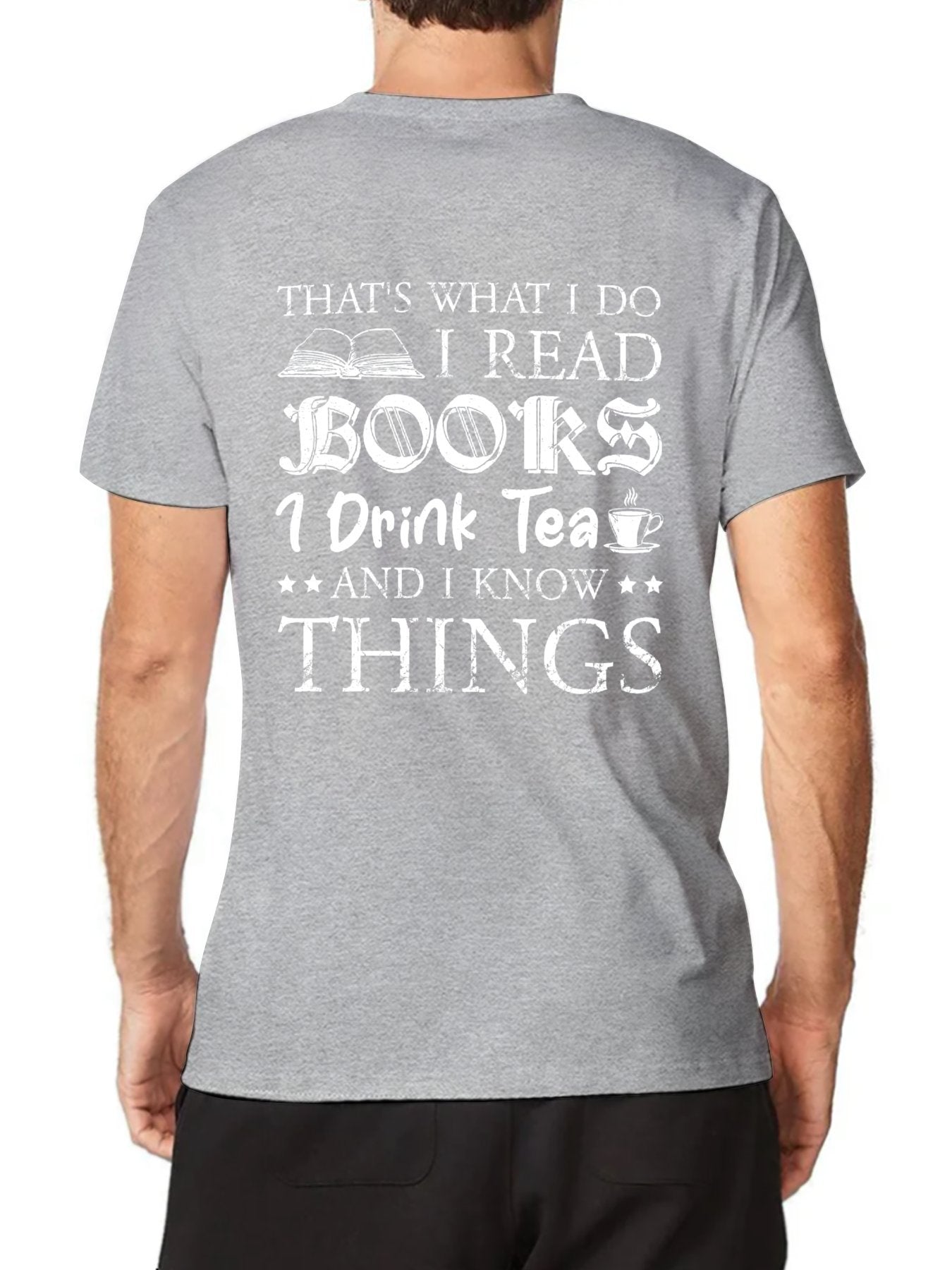 Unisex Cotton T-Shirt with Back Heat Transfer Printxb4432m3vb9d