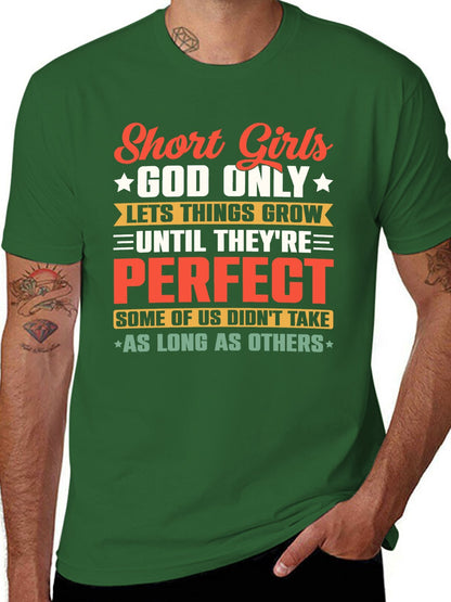 Unisex Cotton T-Shirt with Front Heat Transfer Printxb44hj3czj5k