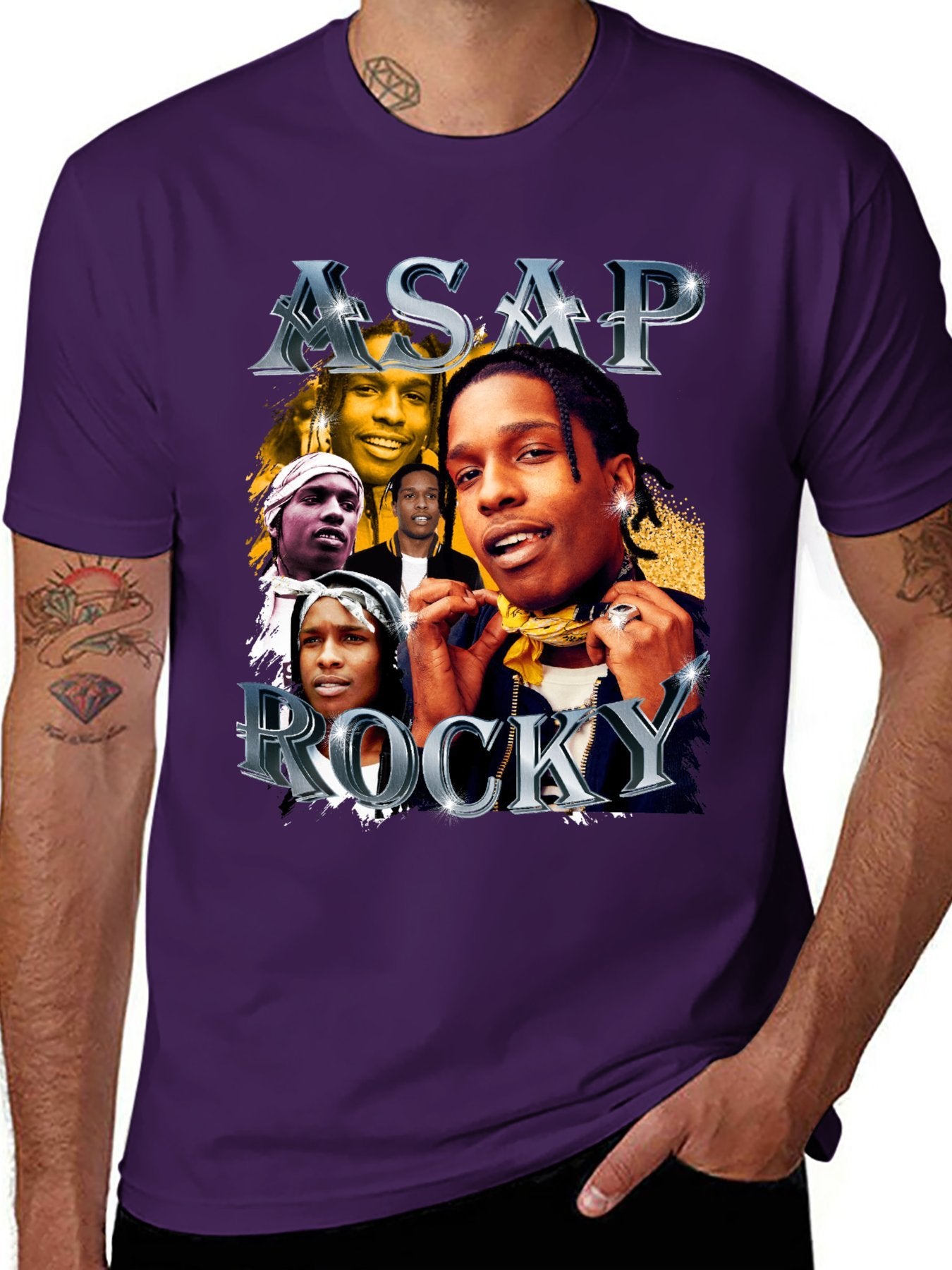 Music Unisex Cotton T-Shirt with Front Heat Transfer Print Xbbxosyebb2v