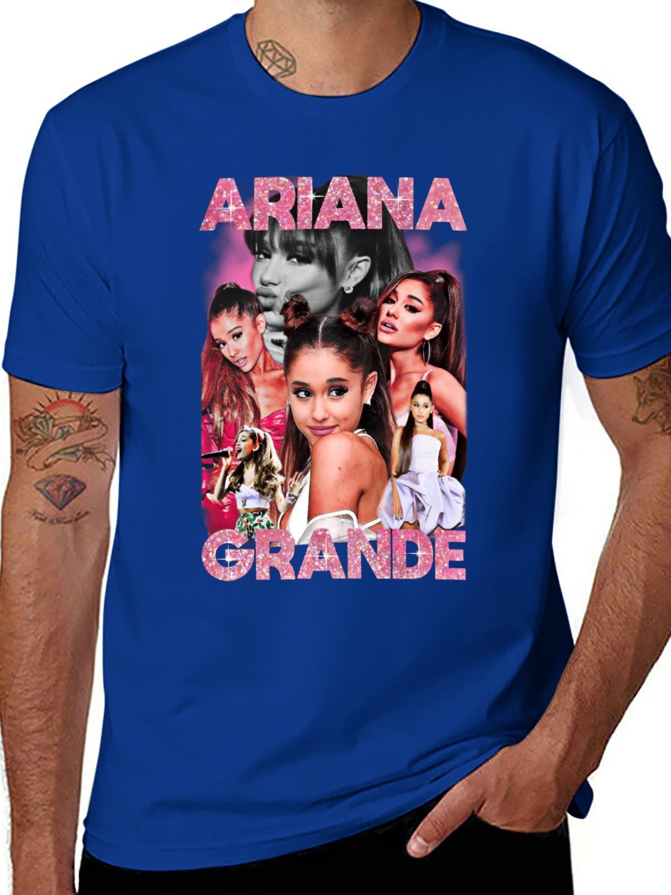 Music Unisex Cotton T-Shirt with Front Heat Transfer Print Xbb950un77wk