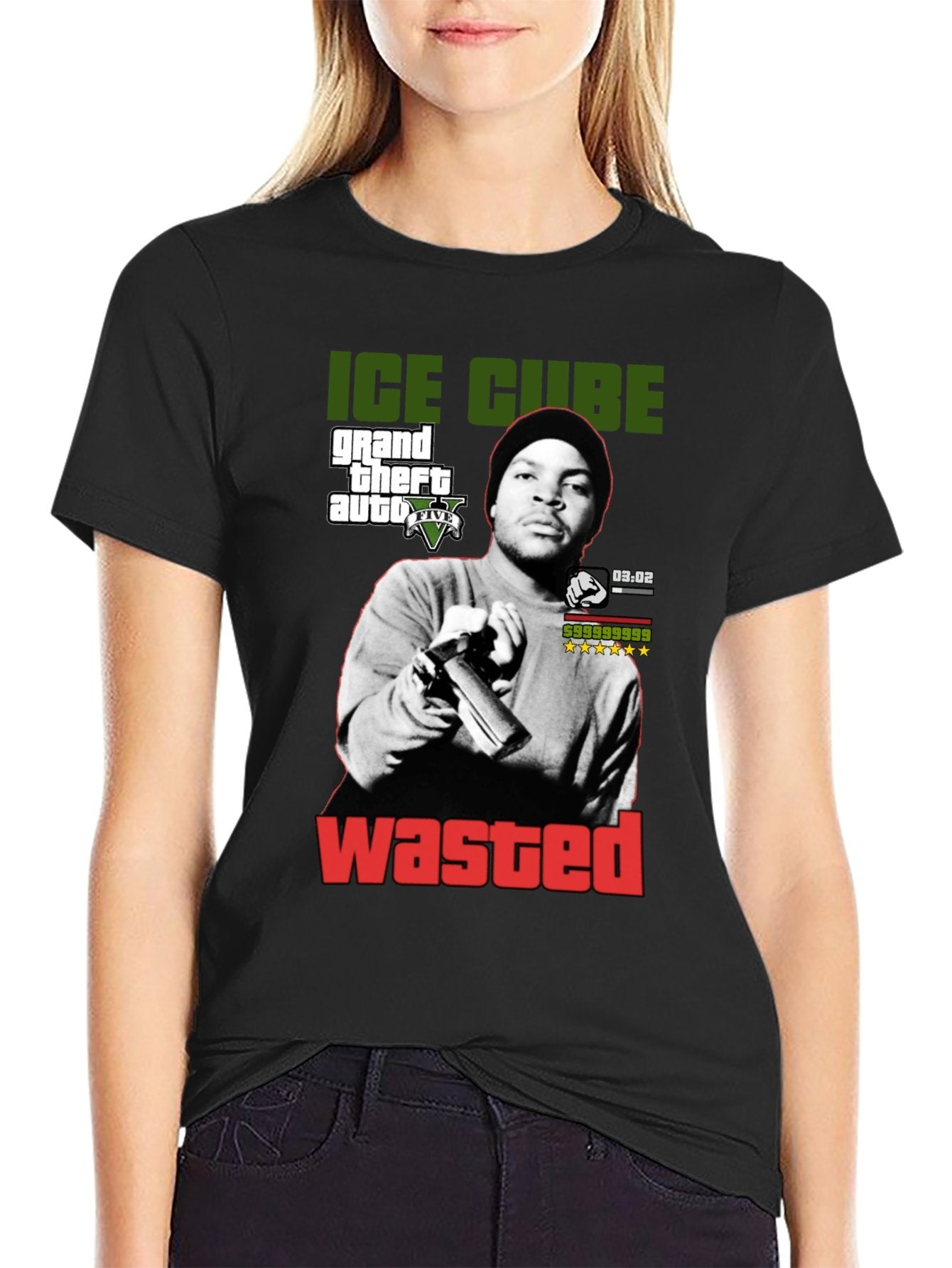 Music Unisex Cotton T-Shirt with Front Heat Transfer Print Xbb950b9pdyk