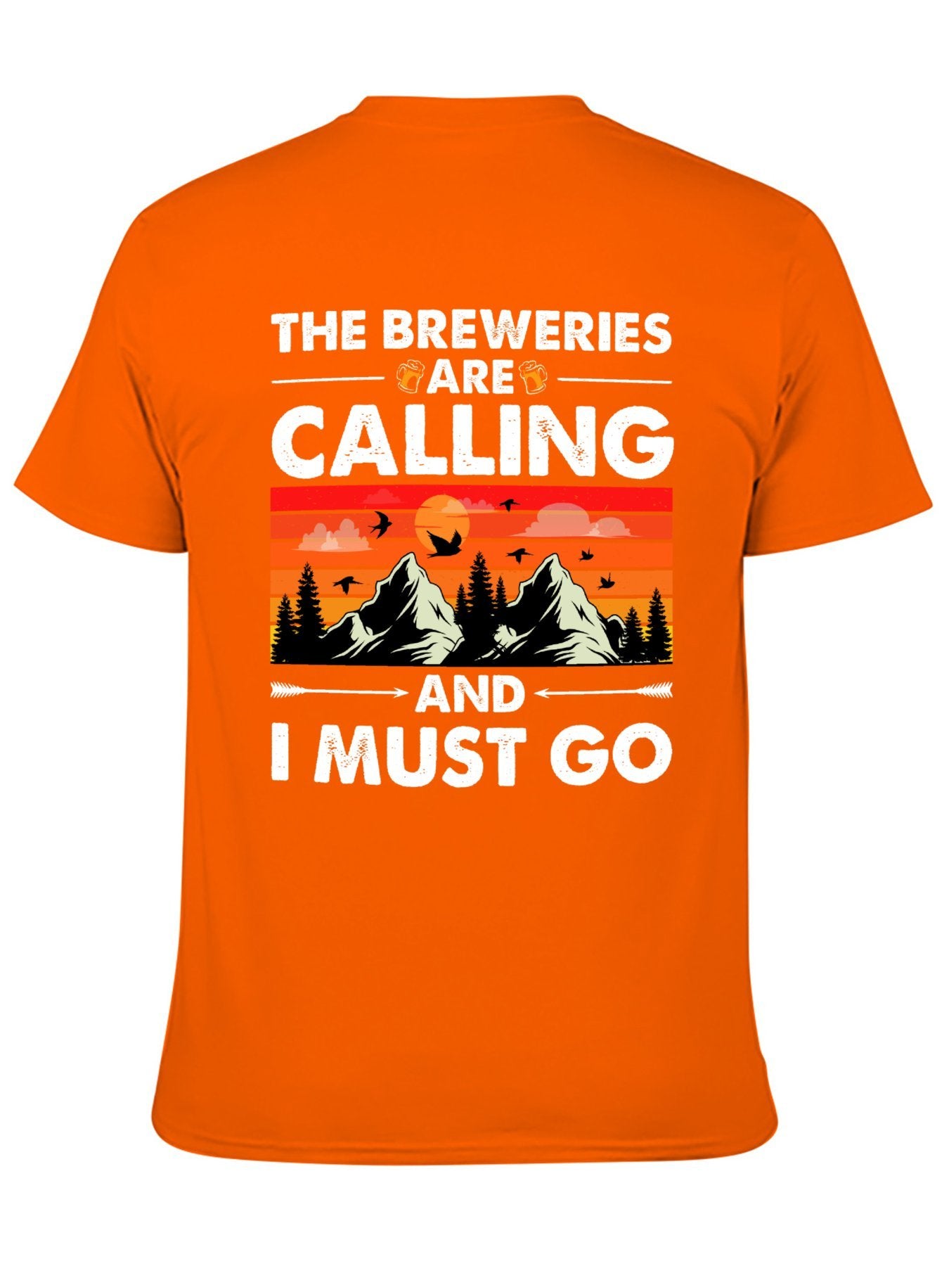 Unisex Cotton T-Shirt with Back Heat Transfer Printxb443st22dkt