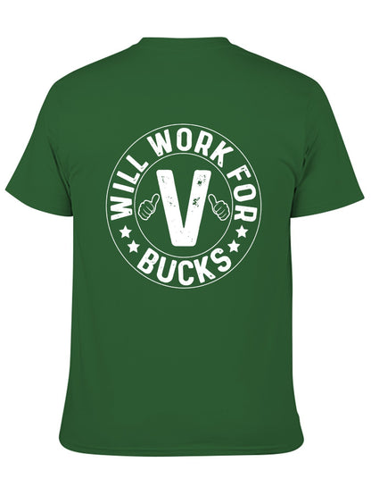 Unisex Cotton T-Shirt with Back Heat Transfer Printxb9hznzmnv9u