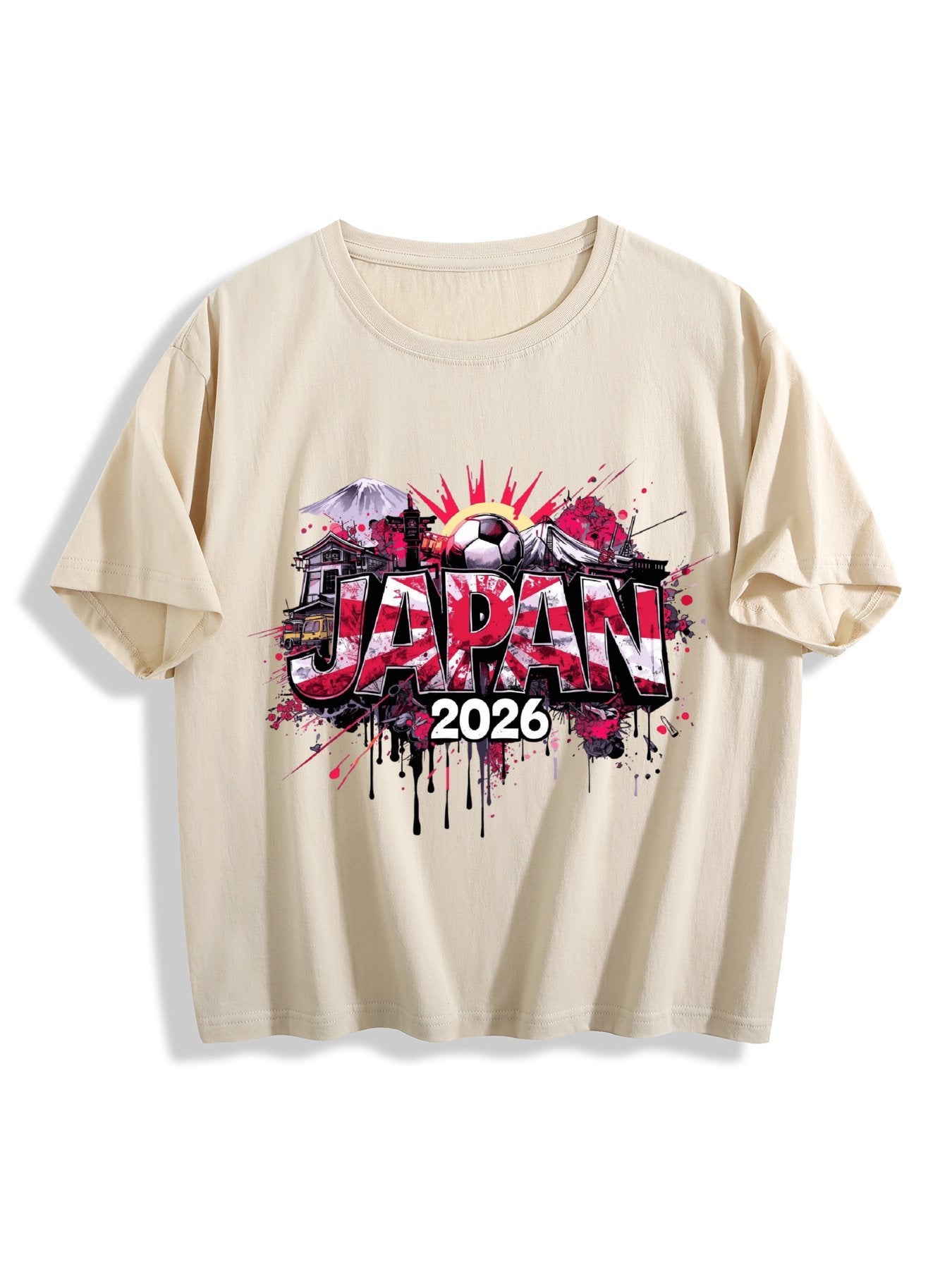 World Cup 2026 Women's Crop Top T-Shirt Japan
