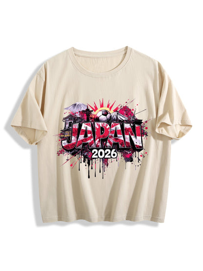 World Cup 2026 Women's Crop Top T-Shirt Japan