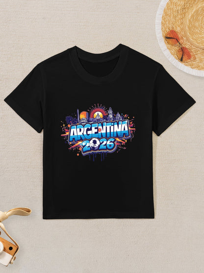 Wolrd Cup 2026 Children's T-shirt Argentina