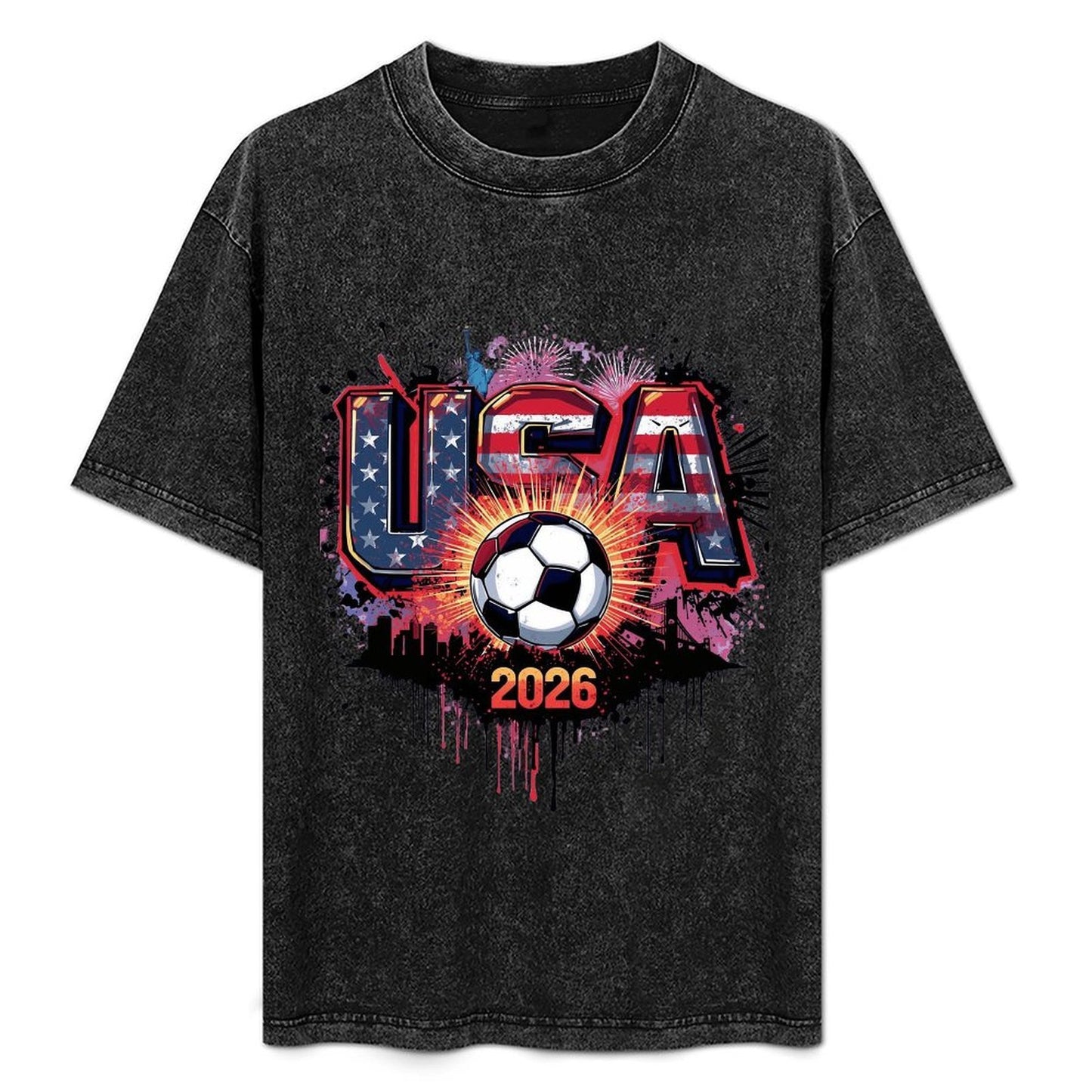 2026 World Cup Cotton T-Shirt USA