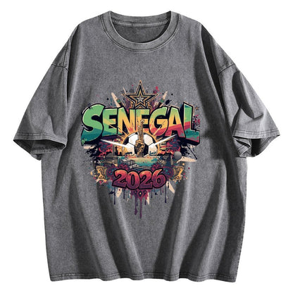 2026 World Cup Cotton T-Shirt Senegal