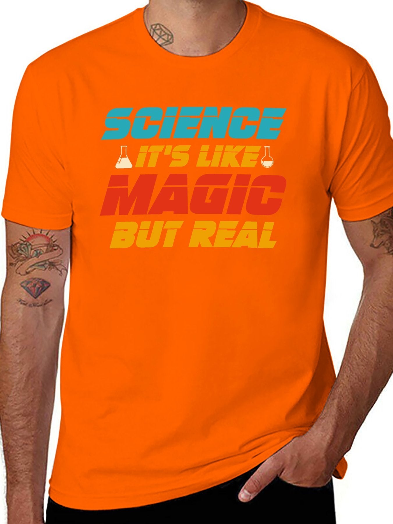 Unisex Cotton T-Shirt with Front Heat Transfer Printxb44hjjr86uq