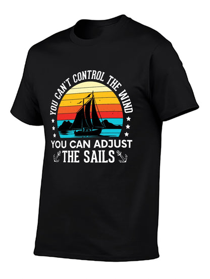 Unisex Cotton T-Shirt with Front Heat Transfer Printxb9g5q94udok