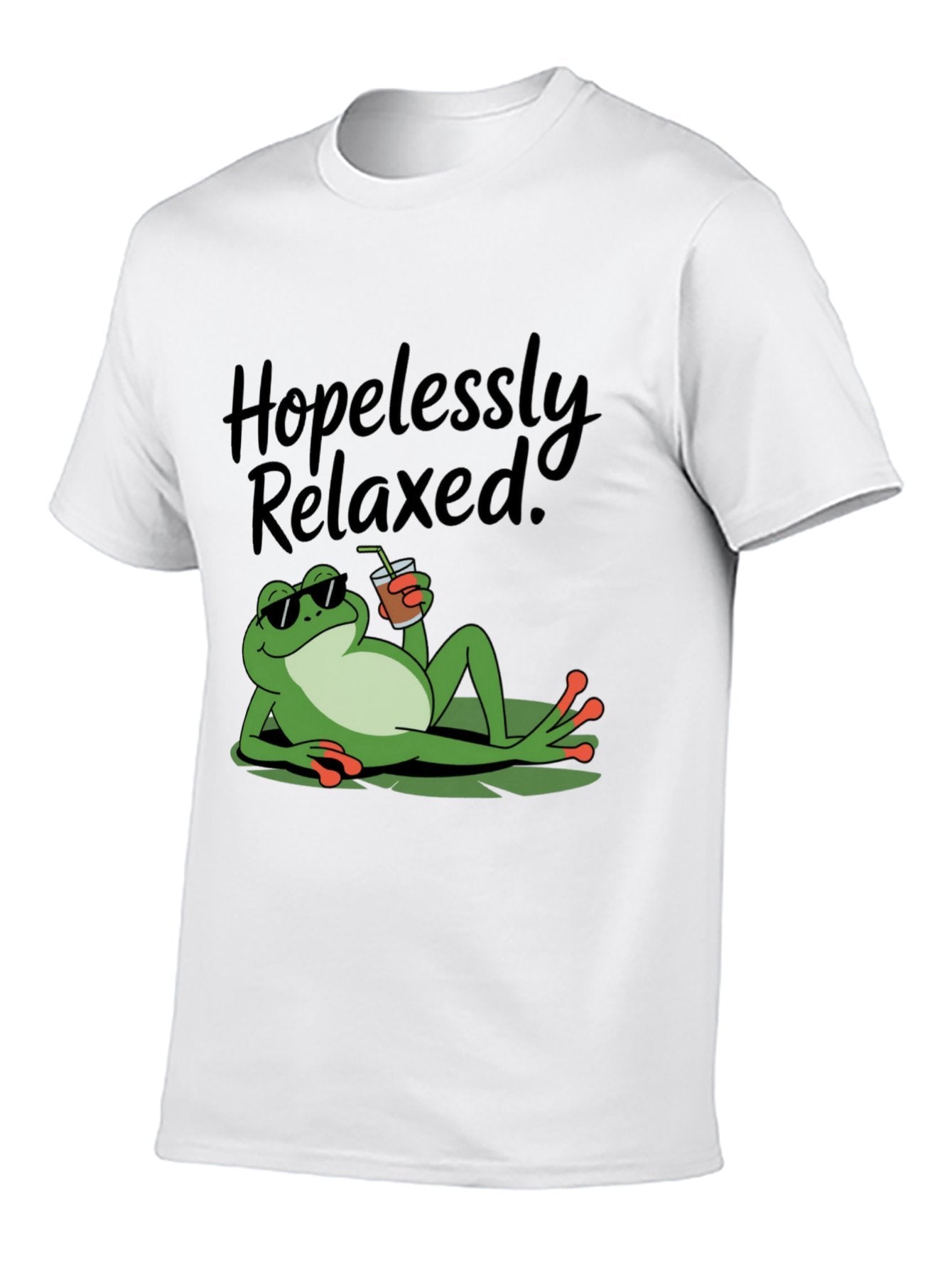 Funny Animals Unisex Cotton T-Shirt with Front Heat Transfer Print Xg2wdd45qp80