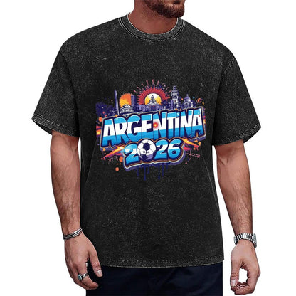 2026 World Cup Cotton T-Shirt Argentina