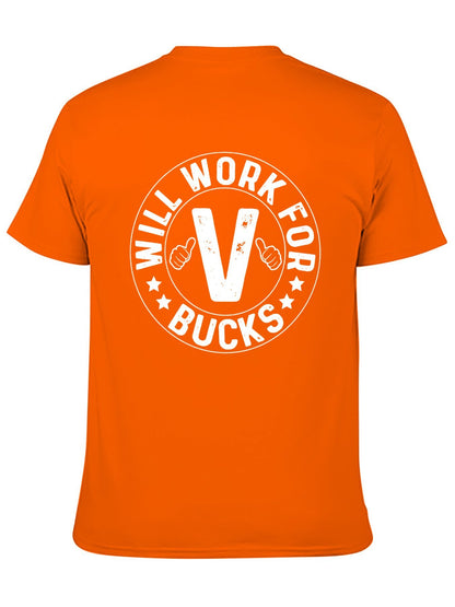Unisex Cotton T-Shirt with Back Heat Transfer Printxb9hznzmnv9u