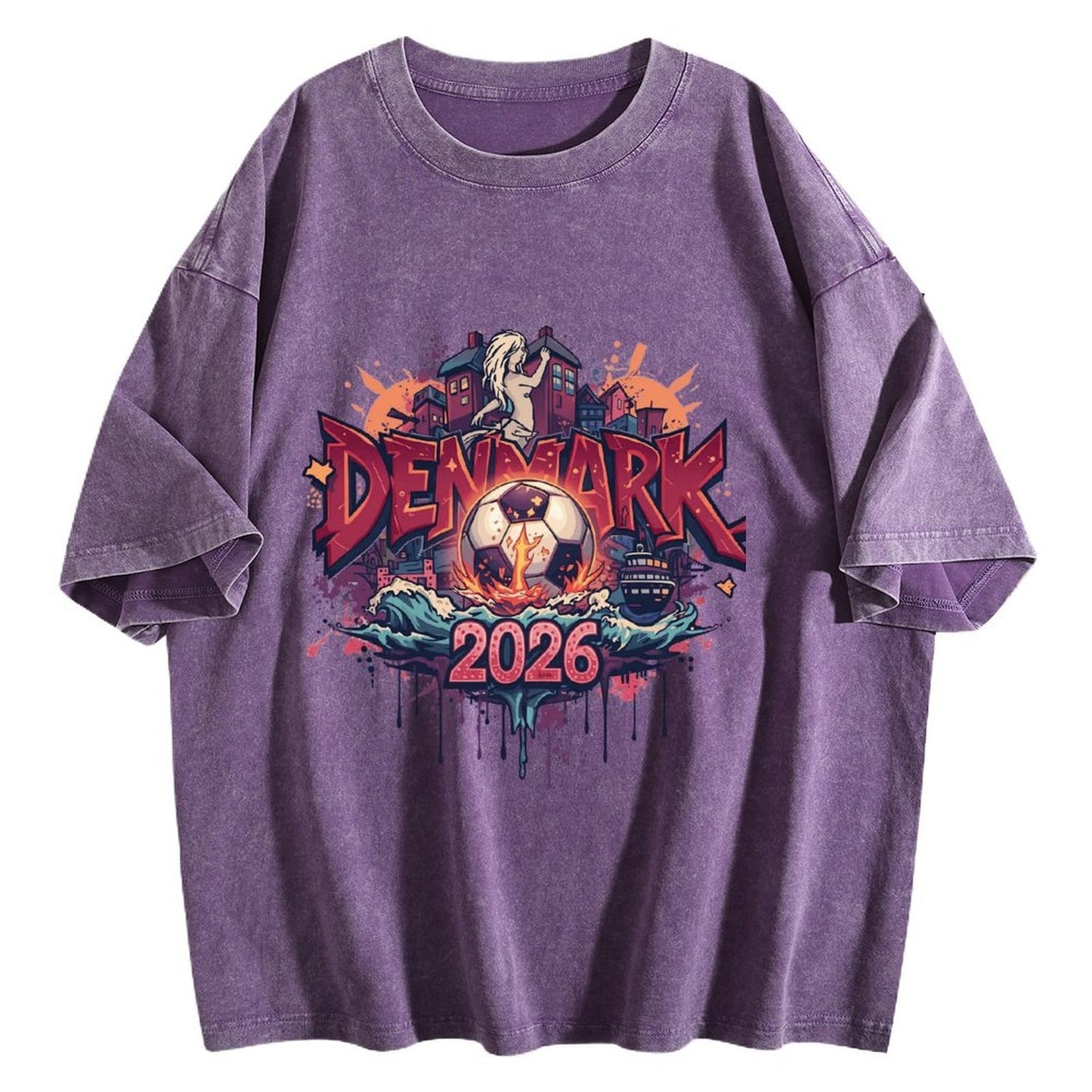 2026 World Cup Cotton T-Shirt Denmark