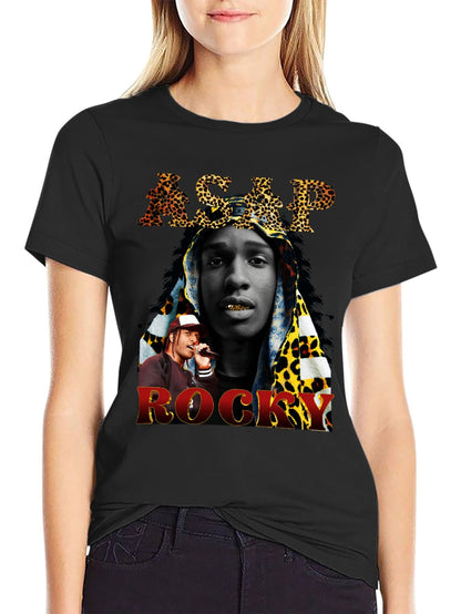 Music Unisex Cotton T-Shirt with Front Heat Transfer Print Xbb950rhknoe