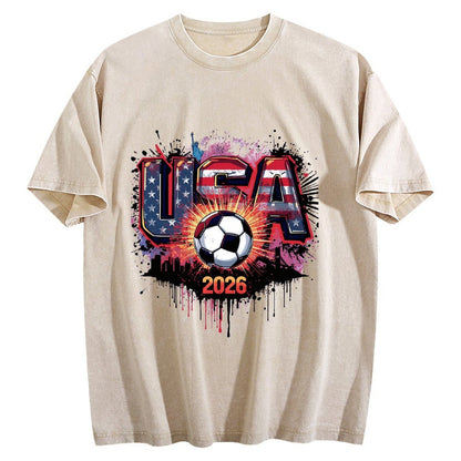 2026 World Cup Cotton T-Shirt USA