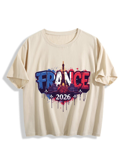 World Cup 2026 Women's Crop Top T-Shirt France