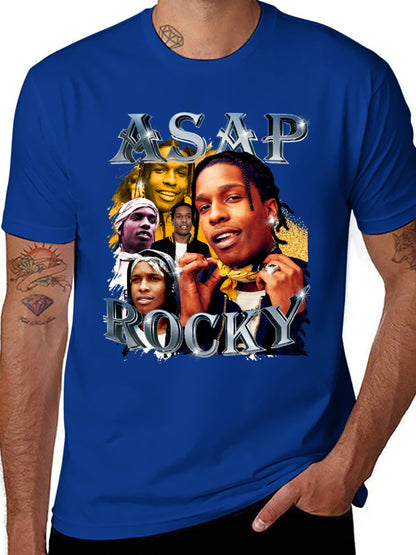 Music Unisex Cotton T-Shirt with Front Heat Transfer Print Xbbxosyebb2v