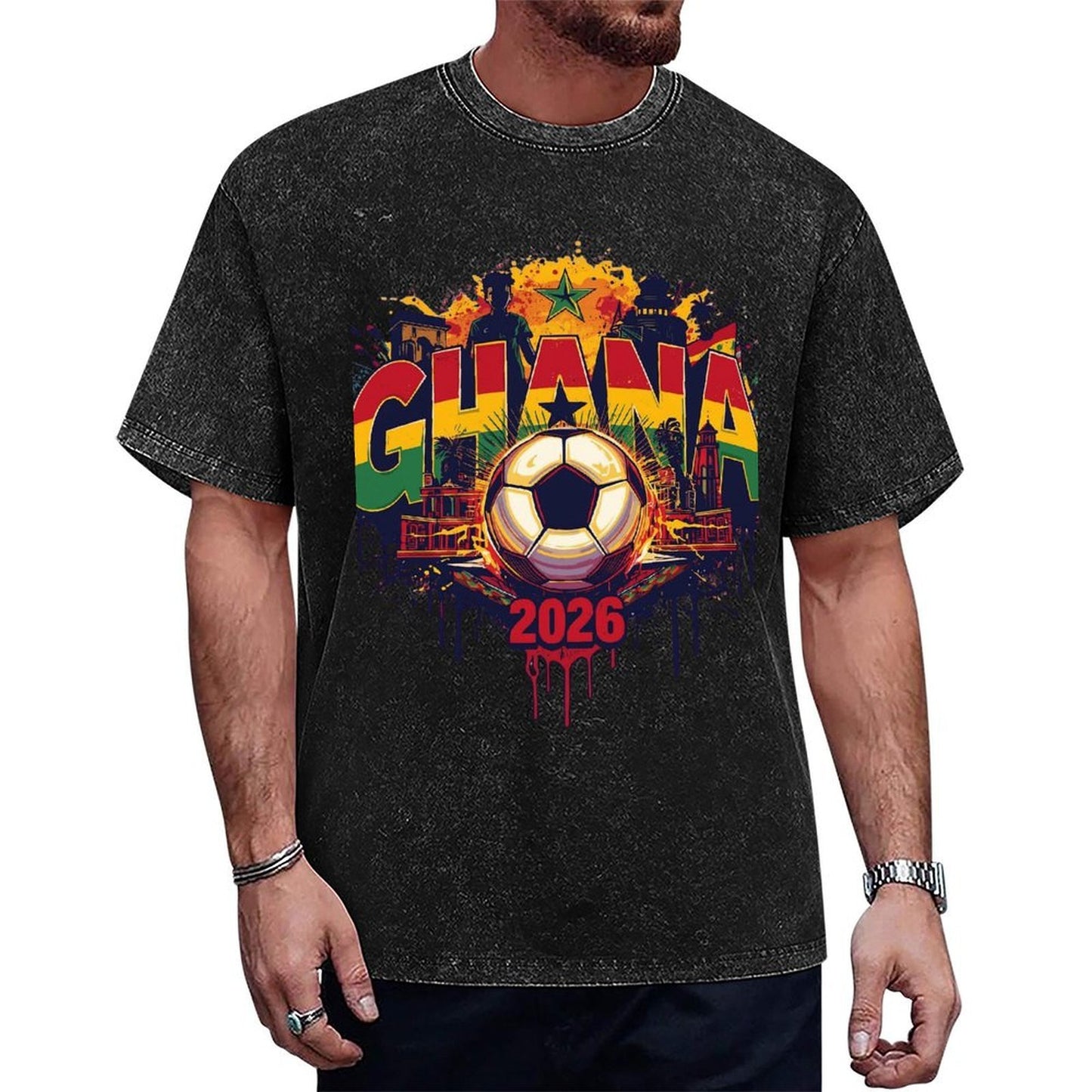 2026 World Cup Cotton T-Shirt Ghana