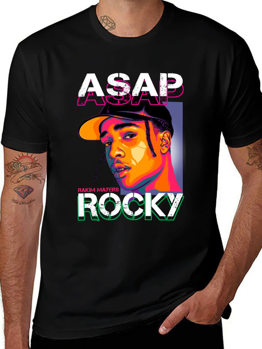 Music Unisex Cotton T-Shirt with Front Heat Transfer Print Xbbxy8mo935v