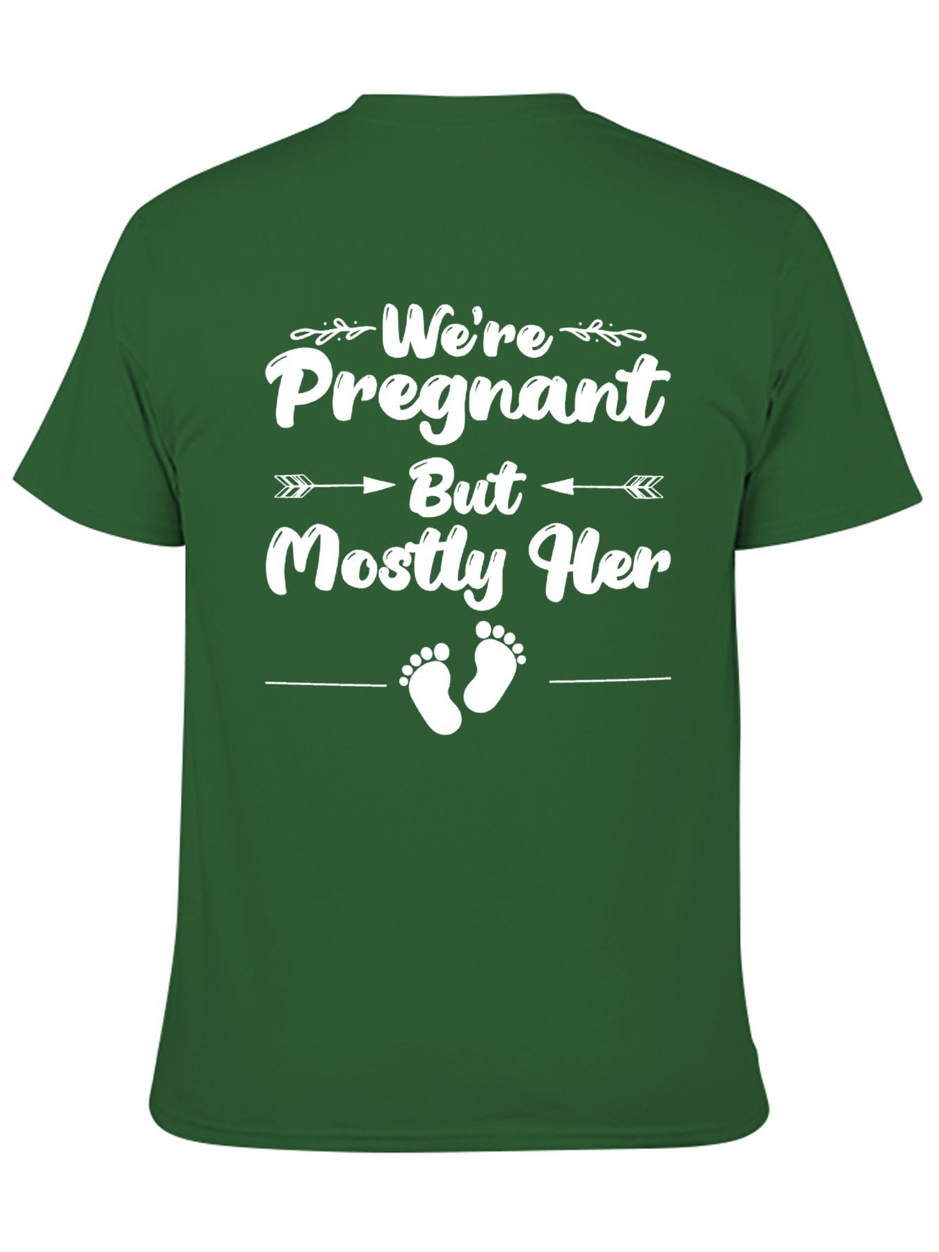 Unisex Cotton T-Shirt with Back Heat Transfer Printxb9hzy6outwe