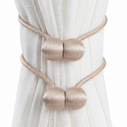 Corette Woven Magnetic Tiebacks