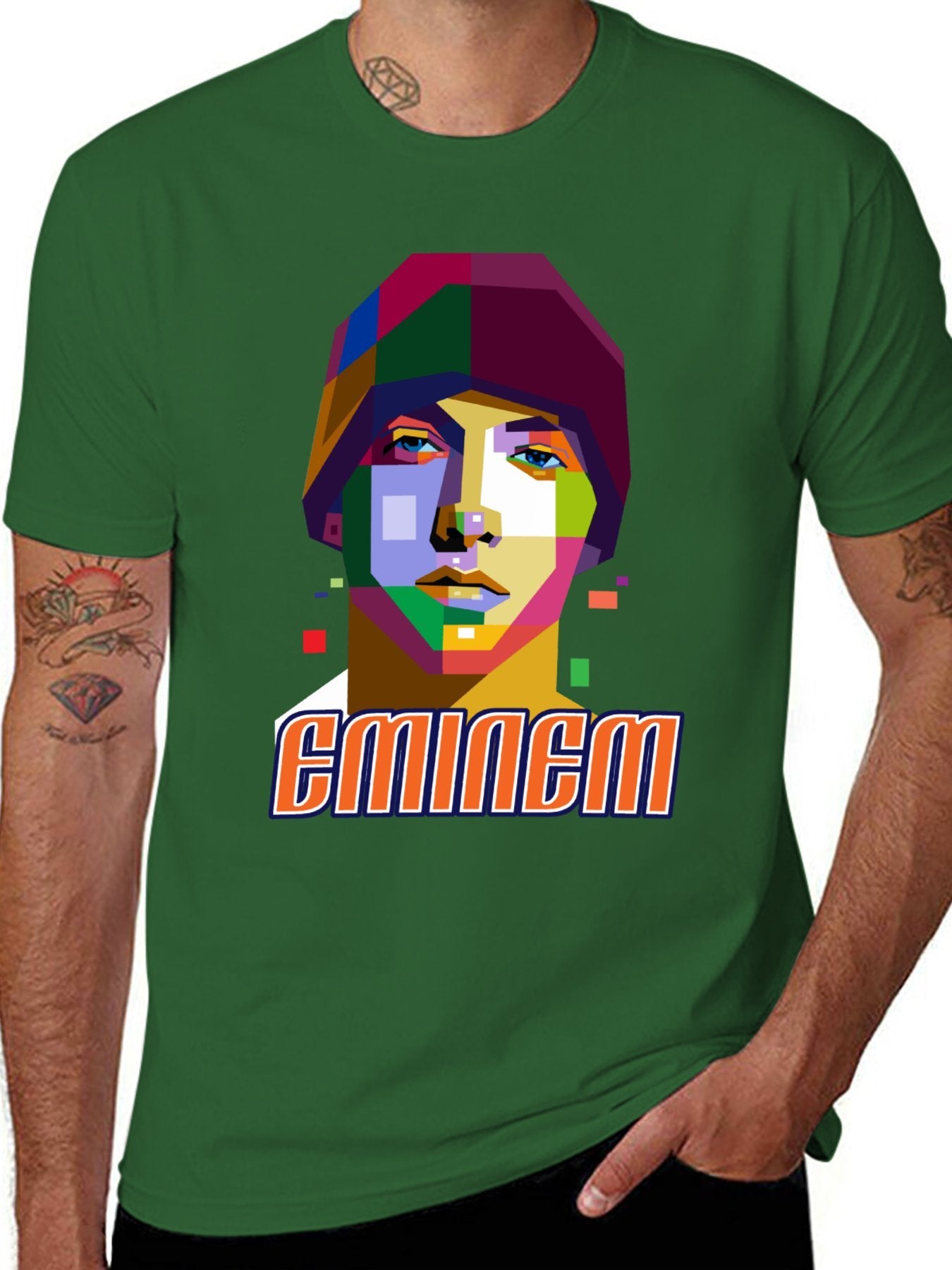Music Unisex Cotton T-Shirt with Front Heat Transfer Print Xbbxy8fbxc5u