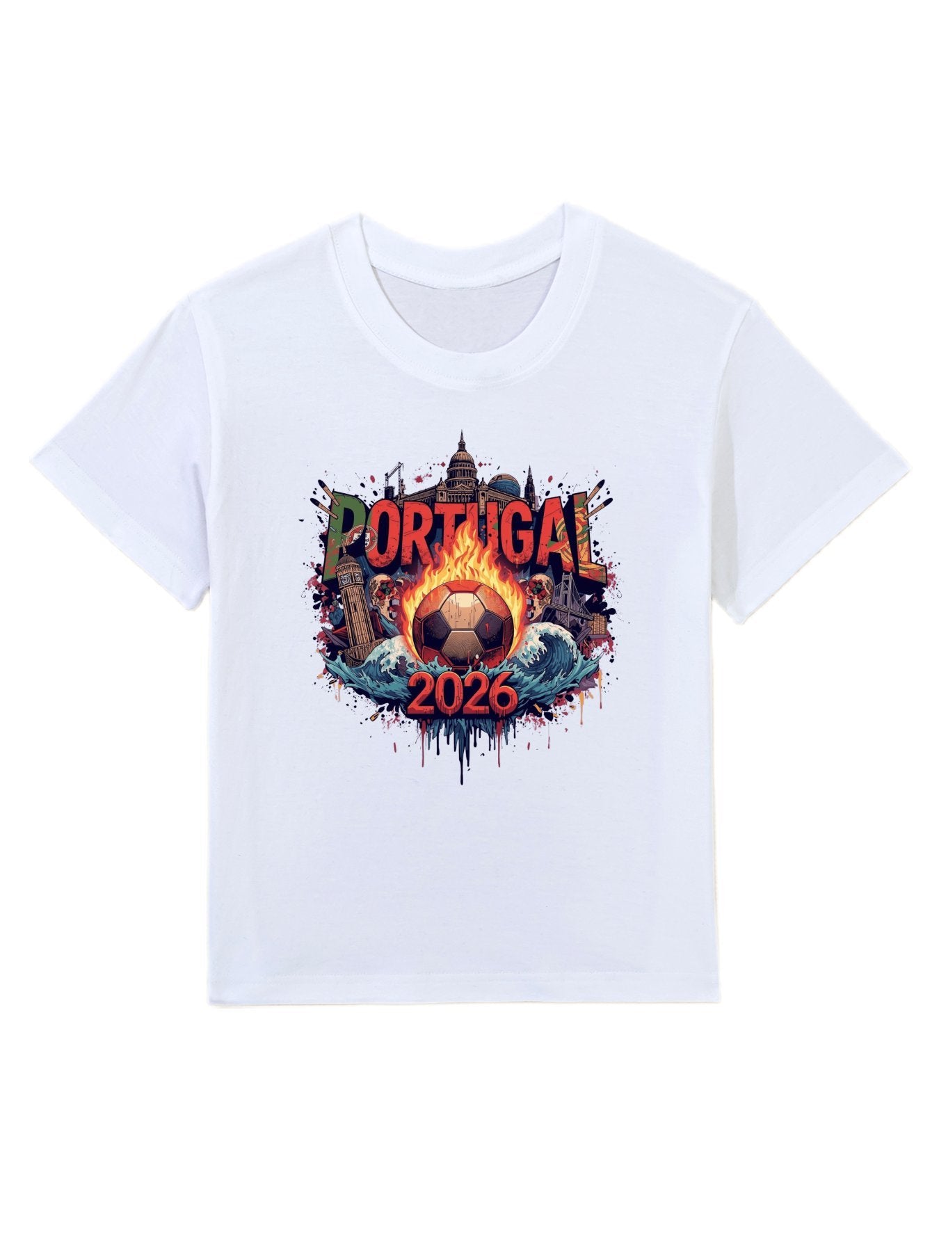 Wolrd Cup 2026 Children's T-shirt Portugal