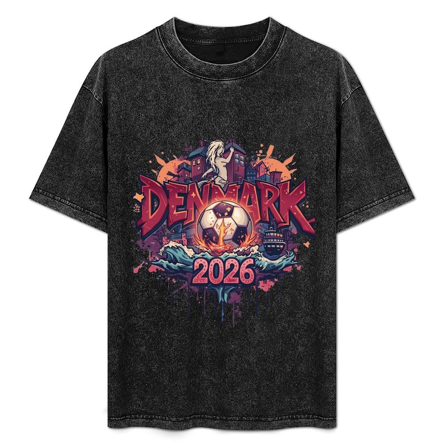 2026 World Cup Cotton T-Shirt Denmark