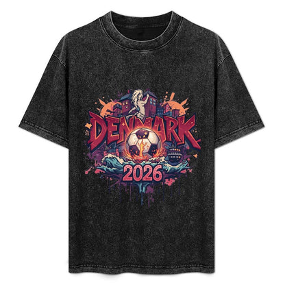 2026 World Cup Cotton T-Shirt Denmark