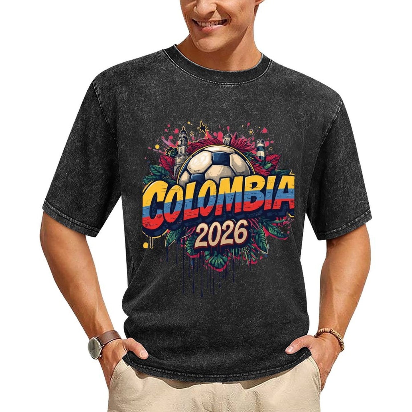 2026 World Cup Cotton T-Shirt Colombia