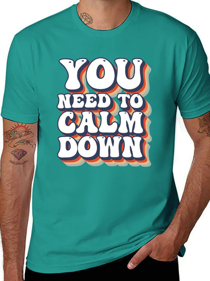 Unisex Cotton T-Shirt with Front Heat Transfer Printxb9g5qwchze1