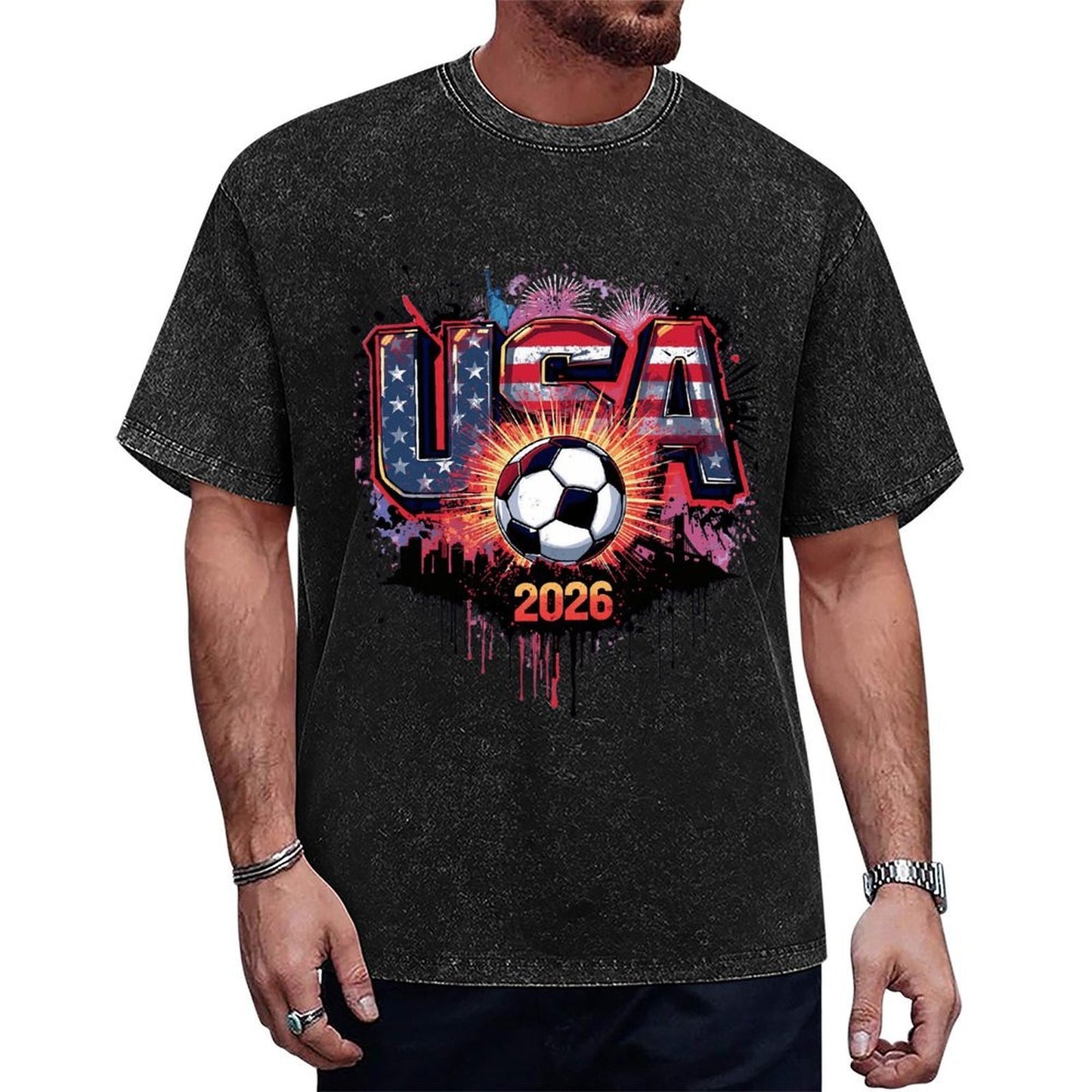 2026 World Cup Cotton T-Shirt USA