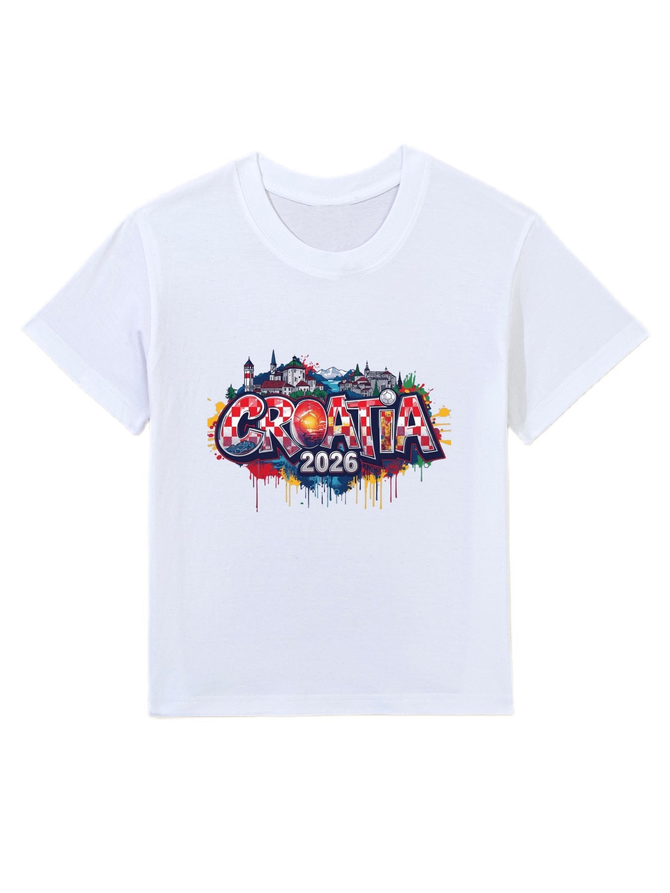 Wolrd Cup 2026 Children's T-shirt Croatia