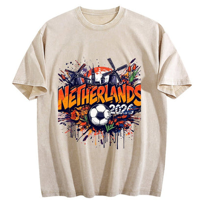 2026 World Cup Cotton T-Shirt Netherlands
